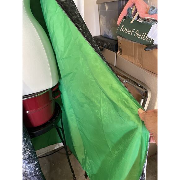 Harry Potter Invisibility Cloak Green Screen Wizard Costume Rare Cosplay Cape - Picture 2 of 12